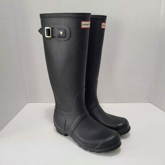 Original‎ Tall Waterproof Rain Boot Womens Size 7 - Picture 1 of 12